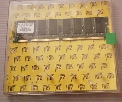 Cube Memory 128MB PC100 168PIN SDRAM PN: 064162E Memory - Image 1 of 3