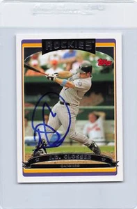 2006 Topps #133 J.D. Closser Rockies Signed Auto *J2873 - Picture 1 of 2