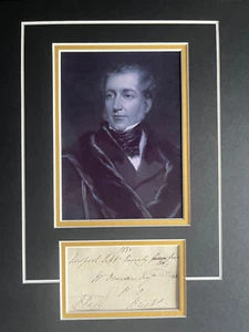 BENJAMIN HALL - WALISISCHER BAUINGENIEUR - BIG BEN - TOP SIGNIERTES DISPLAY - Bild 1 von 1