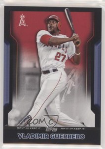 2021 Topps Rip Black /50 Vladimir Guerrero #6 HOF