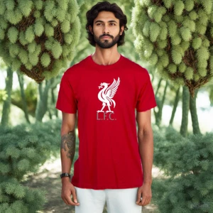 UNISEX MEN WOMENS TEE TSHIRT  LIVERPOOL GIFT SOCCER FOOTBALL ENGLAND CHAMPIONS - Picture 1 of 9