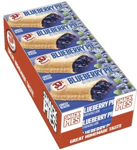 JJ's Bakery Blueberry Snack Pies, Individual Dessert, Fresh-Baked, Perfect fo... - Picture 1 of 7
