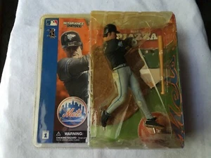 NIB MLB MIKE PIAZZA NEW YORK METS SERIES 1 MCFARLANE BLACK JERSEY - Picture 1 of 4