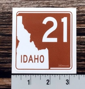 Idaho Highway Scenic State Route Byway 21 sticker decal 3"x3" - Bild 1 von 1