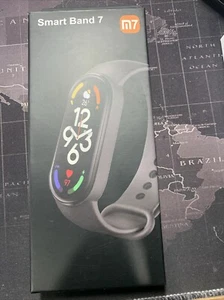 Smart Band 7 Watch M7 Bracelet Fitness Activity Tracker w/ USB-New in Box - Photo 1 sur 5