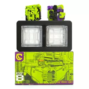 Lucky Cat Micro Cosmos MC-02 MC02 Riki-Oh Devastator B set figure in stock - Picture 1 of 10