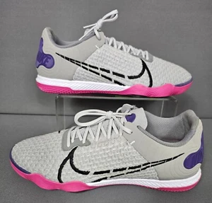 Zapatos para hombre Nike React Gato 'gris humo claro electro púrpura' talla 11,5 SIN CAJA - Imagen 1 de 7