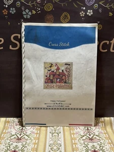 DMC Happy Halloween Counted Cross Stitch Booklet Thread Pattern Set - Picture 1 of 8