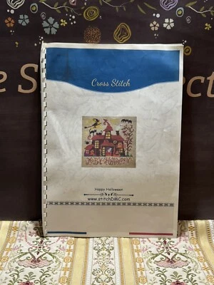 DMC Happy Halloween Counted Cross Stitch Booklet Thread Pattern Set - Image 1 of 4