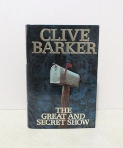SIGNED The Great and Secret Show Clive Barker (1990) 1st North American Ed HC/DJ - Imagen 1 de 7