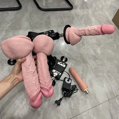 3XLR Automatic Sex Machine Thrusting Dildo Electric Toys Hand-free Masturbation - Image 1 of 4