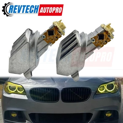 LED Module DRL Angel Eye Daytime Running Light For 2014-2016 BMW 5 F10 F11 LCI - Imagem 1 de 4