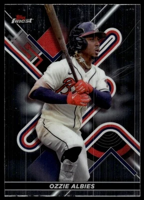 2022 Finest Ozzie Albies #32 - Image 1 of 2