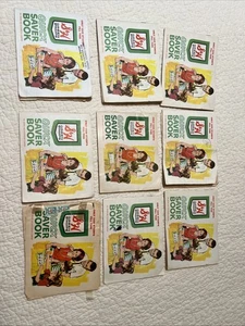9 alte S&H grüne Briefmarken Schnellsparbücher gefüllt Sperry & Hutchinson - Bild 1 von 15
