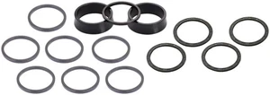 RaceFace Crankset Spacer Kit for CINCH 30mm Spindle Systems -  Aluminum, Black - Picture 1 of 1