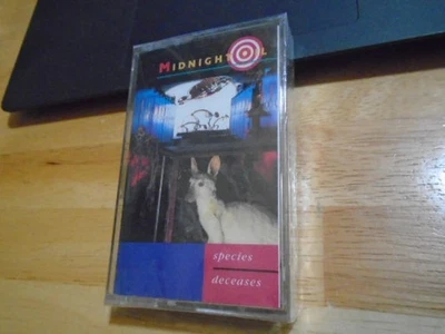 SEALED RARE promo Midnight Oil CASSETTE TAPE Species Deceases '85 australia rock - Image 1 of 3