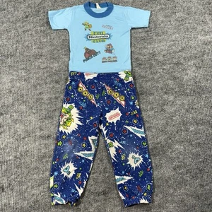 Vintage 1990 Mario Nintendo Fan Club Zelda Kong Children’s 4/5 T Shirt Pants AOP - Picture 1 of 22