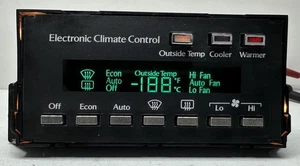 87-93 CADILLAC DEVILLE 87-92 FLEETWOOD HEATER AC CLIMATE CONTROL 16139256 TESTED - Picture 1 of 14