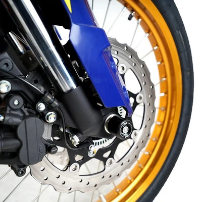 PROTECTORES DE HORQUILLA R&G PARA SUZUKI V-STROM 800 DE 2023 > 2025 NEGRO PAREJA - Imagen 1 de 4