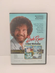 Bob Ross: 3-Hour Workshop (DVD, 2004) Joy of Painting Instructional - Imagen 1 de 3