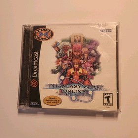 SEGA Phantasy Star Online Sega Dreamcast 2001 Demo & Manual Included