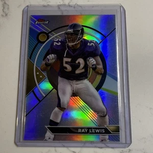 Ray Lewis Finest Chrome Refractor 2023 Topps Composite #153 Baltimore Ravens - Picture 1 of 2
