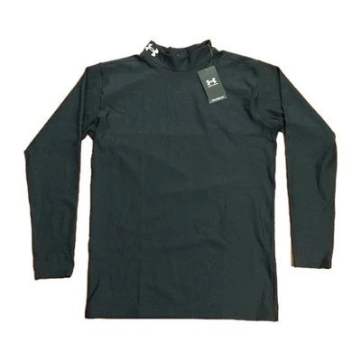 Top de compresión Under Armour ColdGear para hombre talla 2XL OG simulado negro 138840-001 nuevo con etiquetas Foto 1 de 4