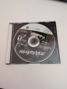 Naughty Bear (Microsoft Xbox 360, 2010, Videospiel) getestet funktioniert nur Disc - Bild 1 von 3