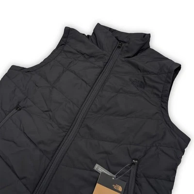 The North Face Tamburello Vest Womens XL Black Quilted  Puffer Outdoors Gorp - Image 1 of 4