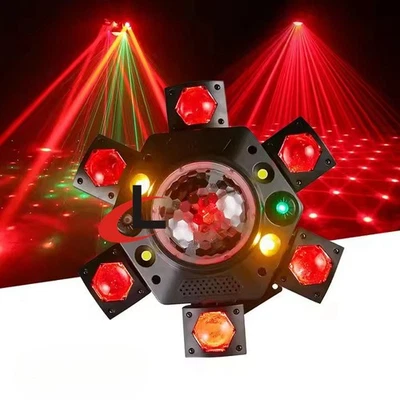 Hot Sales New Arrival 6Arm Moving Head Beam Laser Light Disco Stage Effect Light - Image 1 of 4