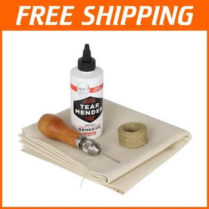 Kit Riparazione Tela Resistente con Adesivo Strappo Mender - Foto 1 di 7