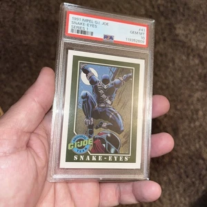 1991 Impel GI Joe Snake Eyes Series 1 #135 PSA 10 🔥 Trading Card - Picture 1 of 4
