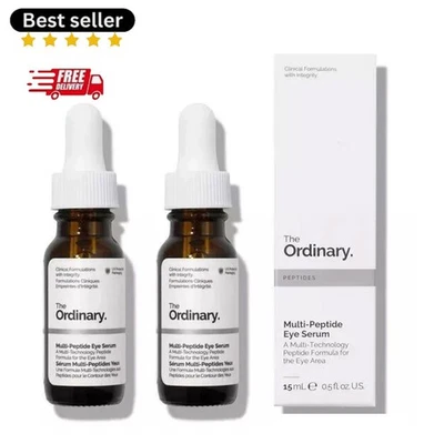 New 2Pack The Ordinary Peptides Multi Peptide Eye Serum 15ml