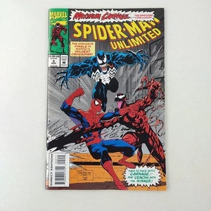 Spider-Man Unlimited #2 Maximum Carnage Venom Cover (1993 Marvel Comics) - Picture 1 of 4