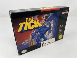The Tick (Super Nintendo SNES) con scatola - autentico - pulito e testato - Foto 1 di 11