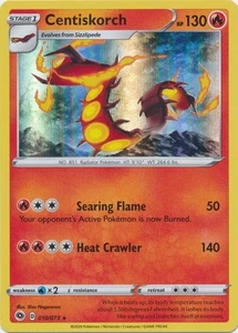 Centiskorch 010/073 Holo Champion's Path Pokemon Card NM - Picture 1 of 1