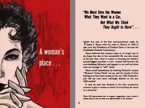 Packard 1956 - a Woman's Place ... - Picture 1 of 1