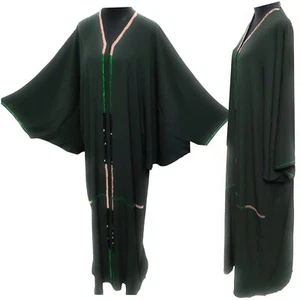 Aya Grün Schmetterling Abaya Farasha Jalabiya Arabische Kleid - Bild 1 von 6