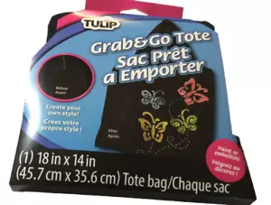 Tulip Grab & Go Tote New Knit Crochet - Picture 1 of 2