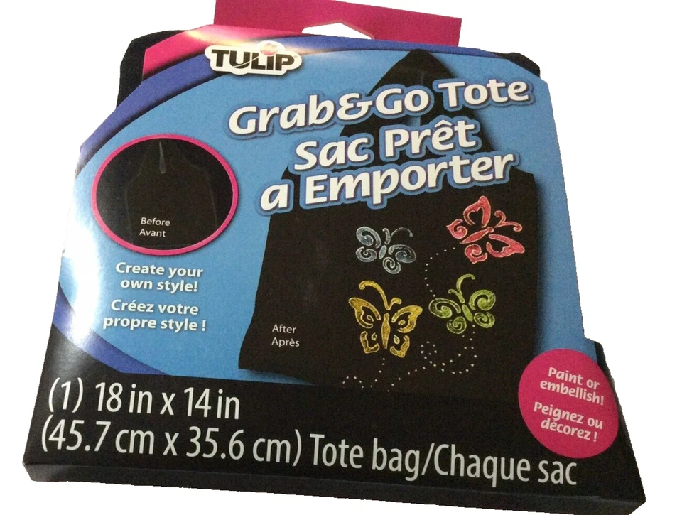 Tulip Grab & Go Tote New Knit Crochet  - Image 1 of 2