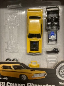 ERTL 1:64 American Muscle Body Shop 1969 Mercury Cougar / Construye tu propio kit - Imagen 1 de 5