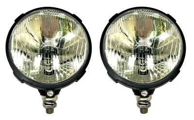 2x Scheinwerfer Traktorscheinwerfer E20 Oldtimer Trekker Traktor Schlepper - Bild 1 von 4