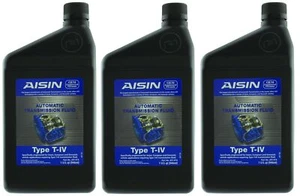 Aisin 3 Liters Auto Transmission Fluids 3 x 1L for Mini Cooper Toyota VW Volvo - Picture 1 of 1