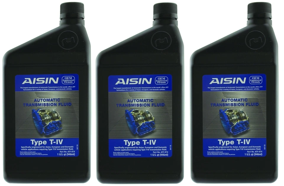 Líquidos de transmisión automática Aisin 3 litros 3 x 1L para Mini Cooper Toyota VW Volvo Foto 1 de 1