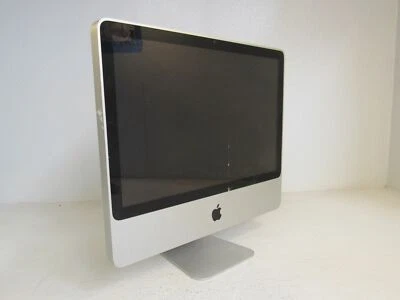 Apple iMac 20 in All In One Computer Bare Unit C Gray/Black 2GB RAM A1224 - Image 1 of 4