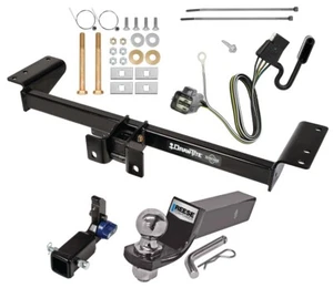 Trailer Tow Hitch For 17-25 Cadillac XT5 Hidden Removable Receivr Wiring 2" Ball - Picture 1 of 9