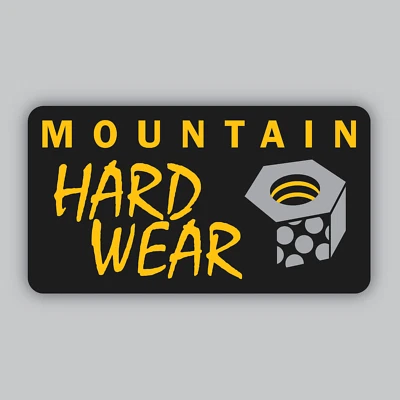 Mountain Hardwear Vinyl Sticker/Decal -Jacket -Mountaineering -Climbing -Skiing