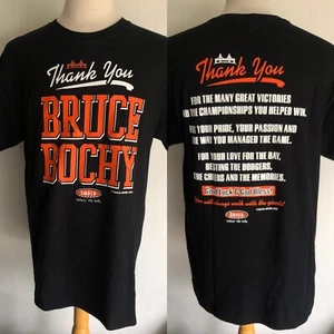 THANK YOU BRUCE BOCHY Official San Francisco Giants Baseball T-Shirt Size Large - Picture 1 of 7