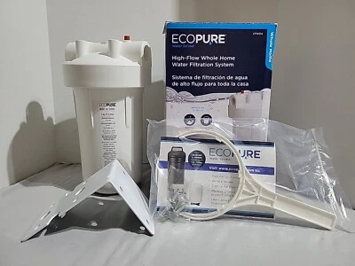EcoPure High-Flow Whole Home Water Filtration System EPWO4 - Image 1 of 4