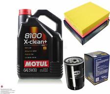 5L Inspección Set Kit Motul 8100 X-clean+ 5W-30 Aceite motor SCT Filtro 11342036